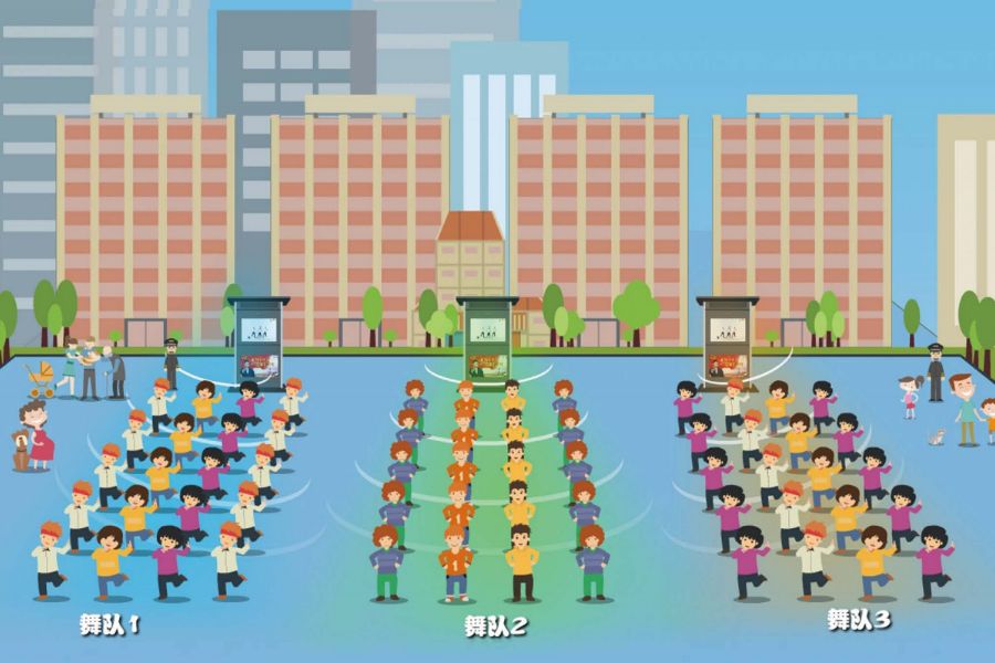 清聽聲學廣場舞定向音響