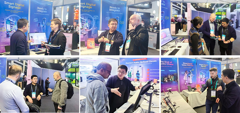 ISE 2026展會，清聽聲學展位現場的精彩瞬間！