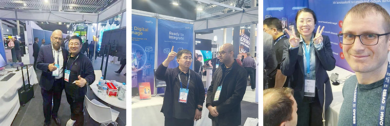 ISE2026展會現場，清聽聲學精彩瞬間！