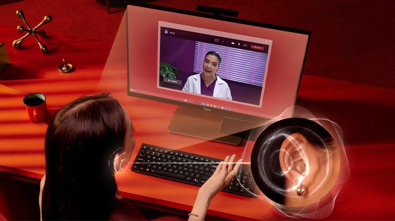 清聽(tīng)聲學(xué)與聯(lián)想聯(lián)合打造的全球首款聚音屏AI PC