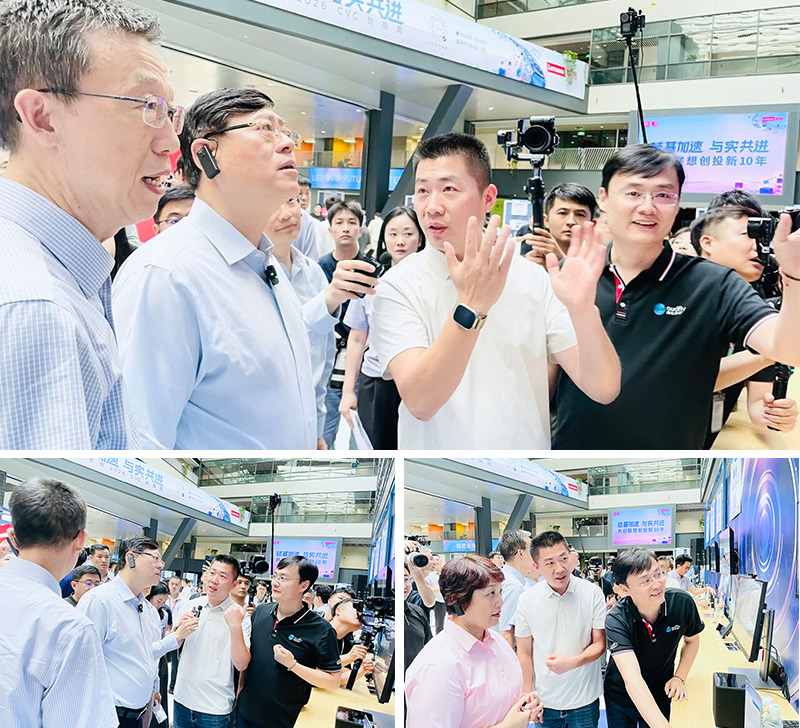 清聽聲學董事長栗振重點介紹以聚音屏為核心的定向聲學交互方案